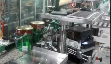 熱烈祝賀應用于國內知名企業生產線的圓周定位貼標機安裝圓滿完工